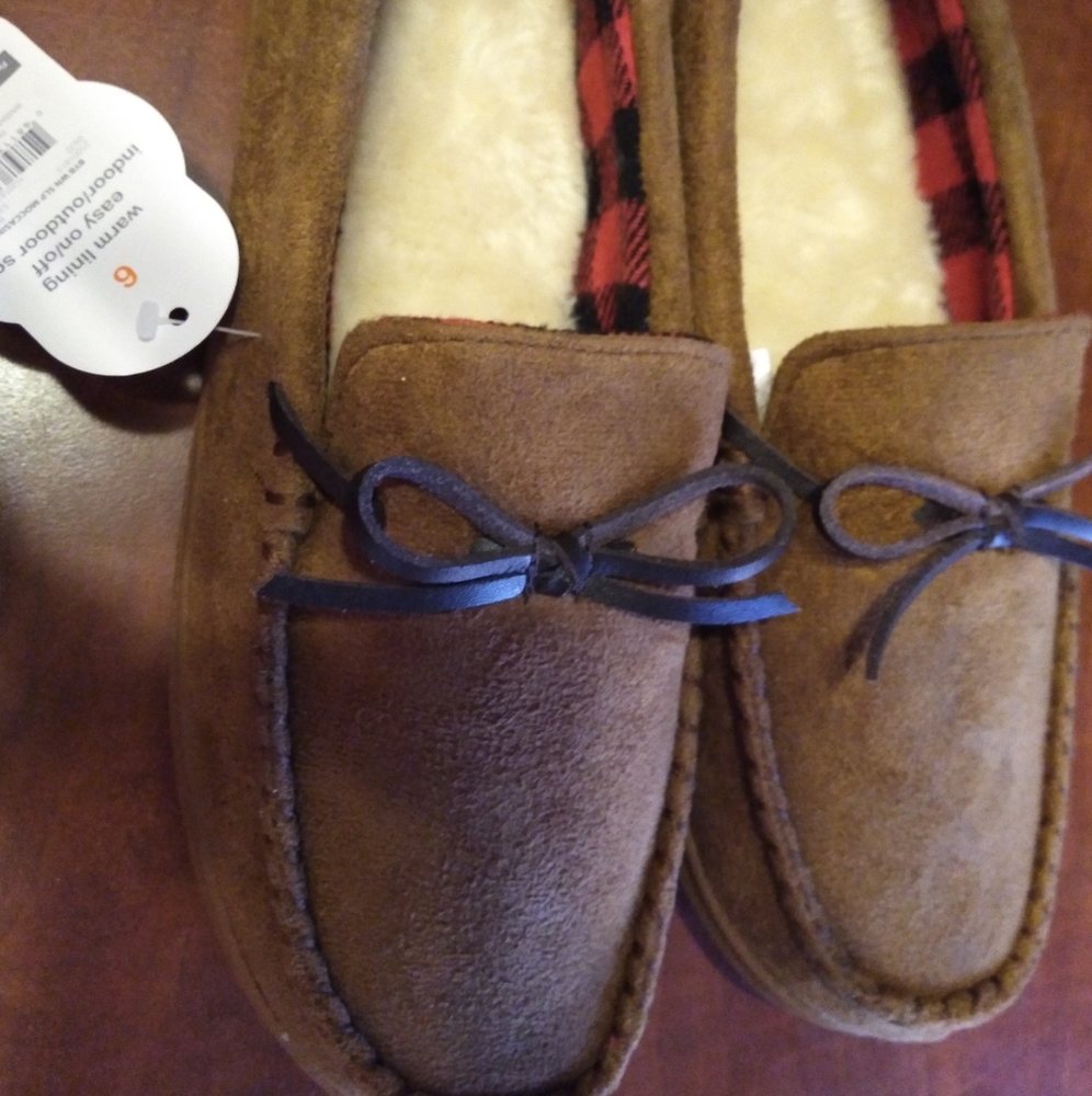 Men's brown loafers size 6